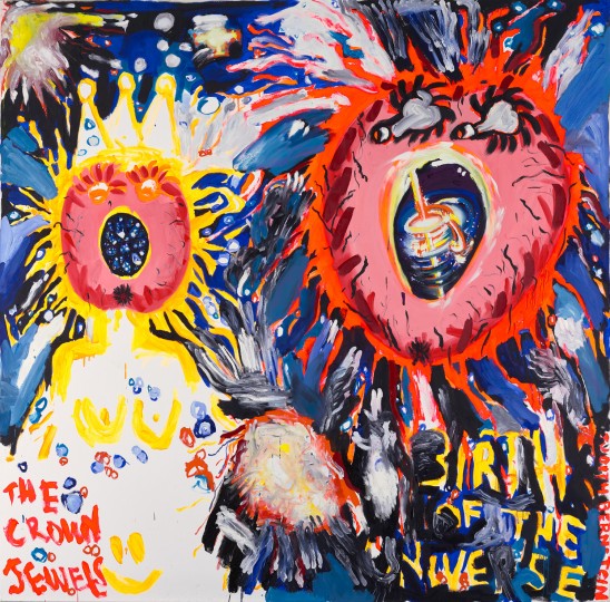 Judith Bernstein - BIRTH OF THE UNIVERSE #2, 2013, 2013