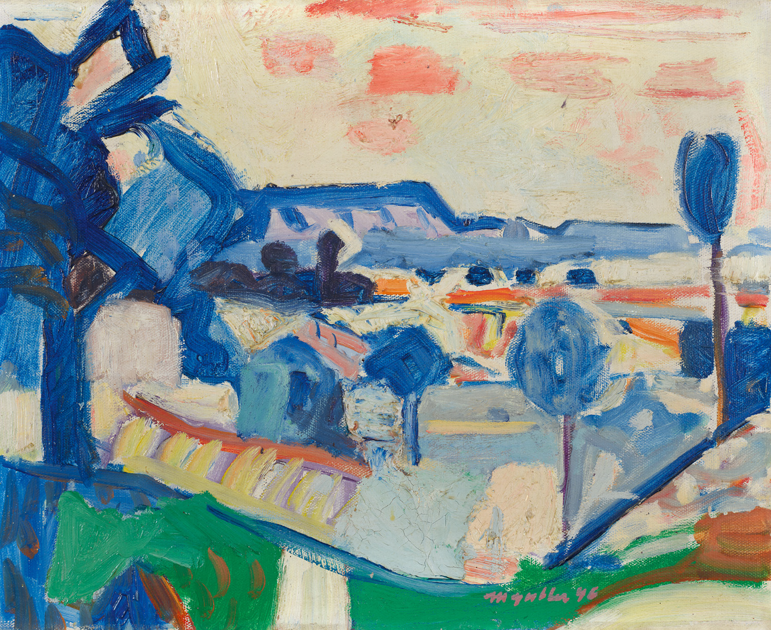 Kleine Landschaft, Weiningerfeld, 1946